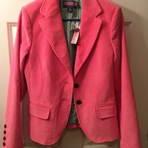 Vineyard Vines Pink Corduroy Jacket
